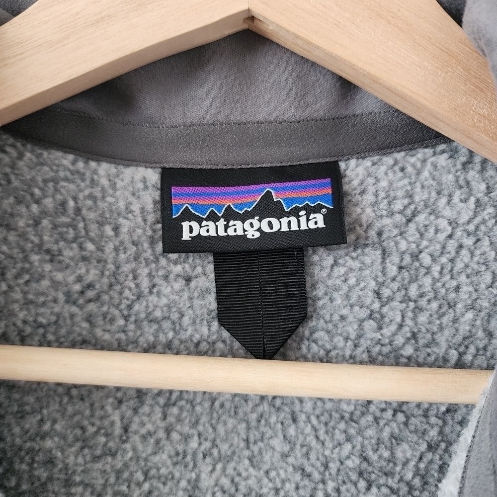 Patagonia Better Sweater Fleece Vest Stonewash Outdoor Full Zip Casual Mens L - Picture 11 of 12